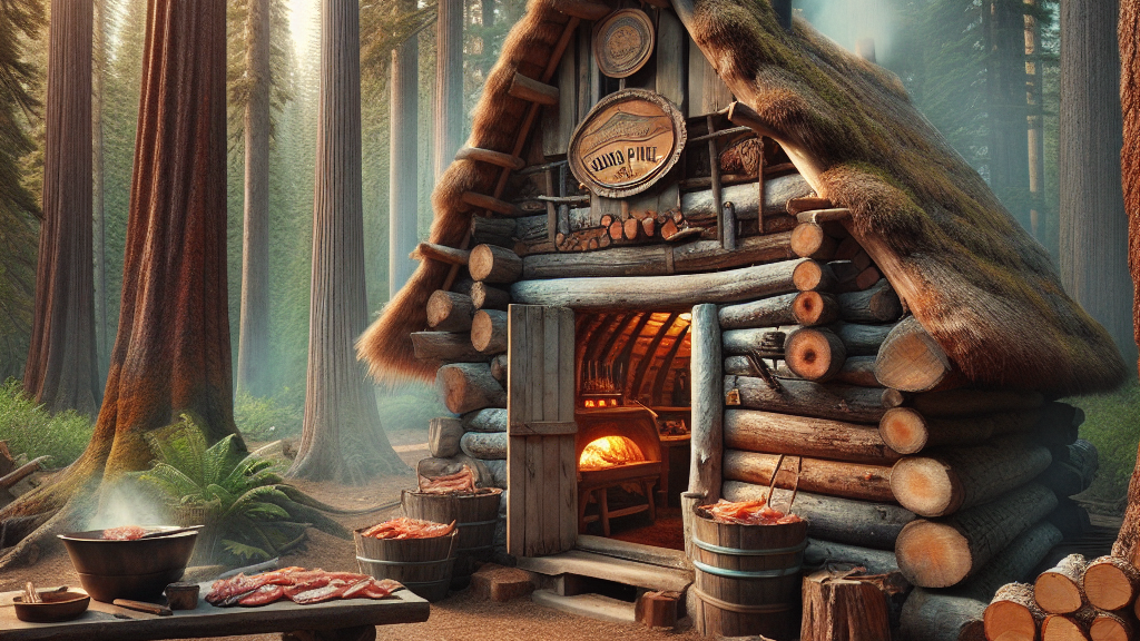 sugar pine smokehouse